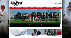 Desktop Screenshot of elitebaseballteams.com